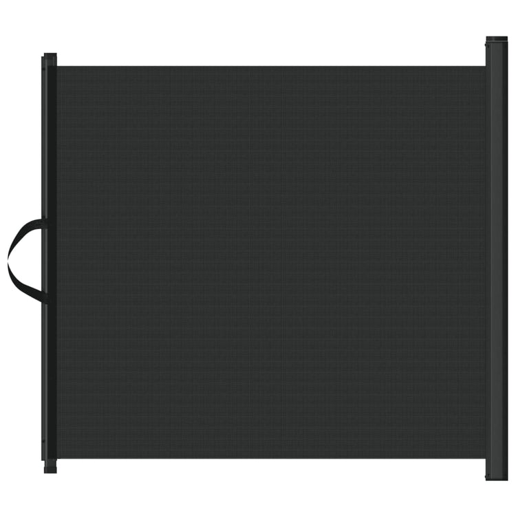 Vidaxl Pet Hek extensible 117,5x125 cm noir