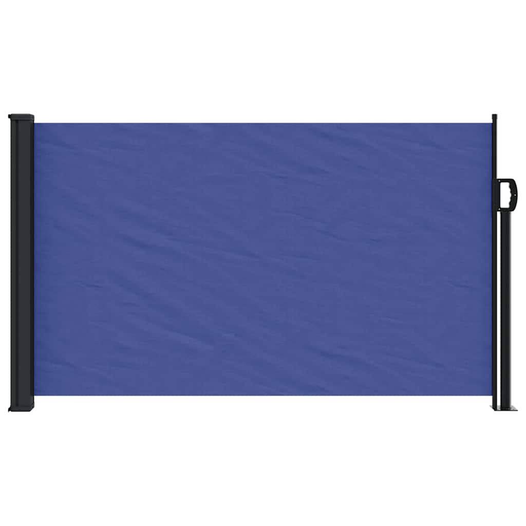 Pare-brise Vidaxl extensible 117x300 cm bleu