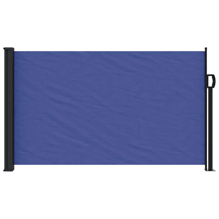 Pare-brise Vidaxl extensible 117x300 cm bleu