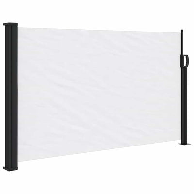 Pare-brise Vidaxl extensible 117x300 cm blanc