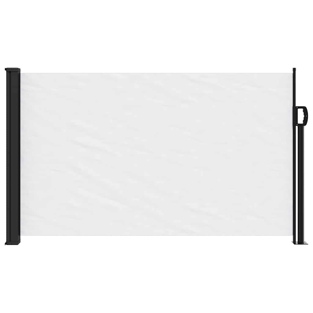 Pare-brise Vidaxl extensible 117x300 cm blanc