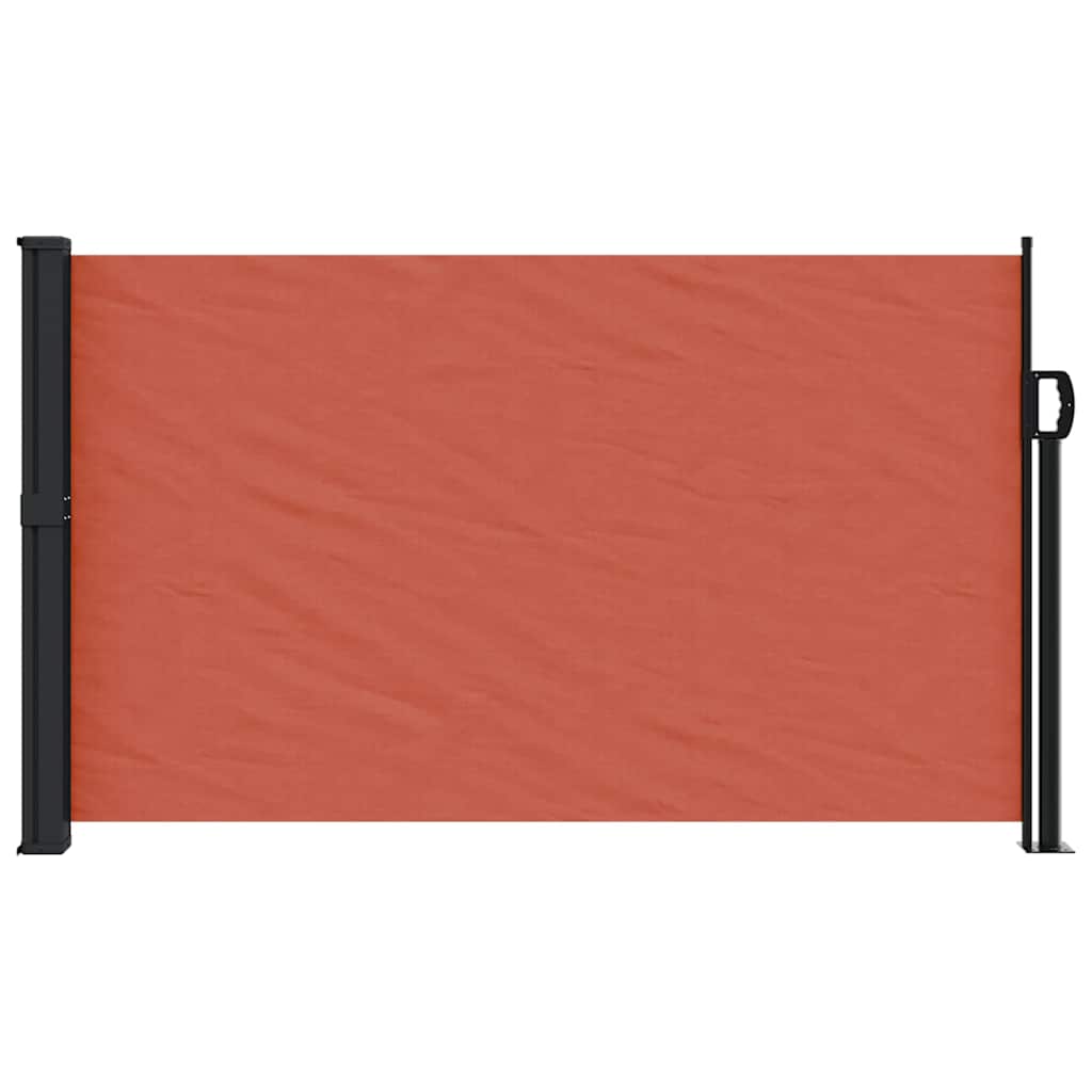Pare-brise vidaxl extensible 117x300 cm terre casse