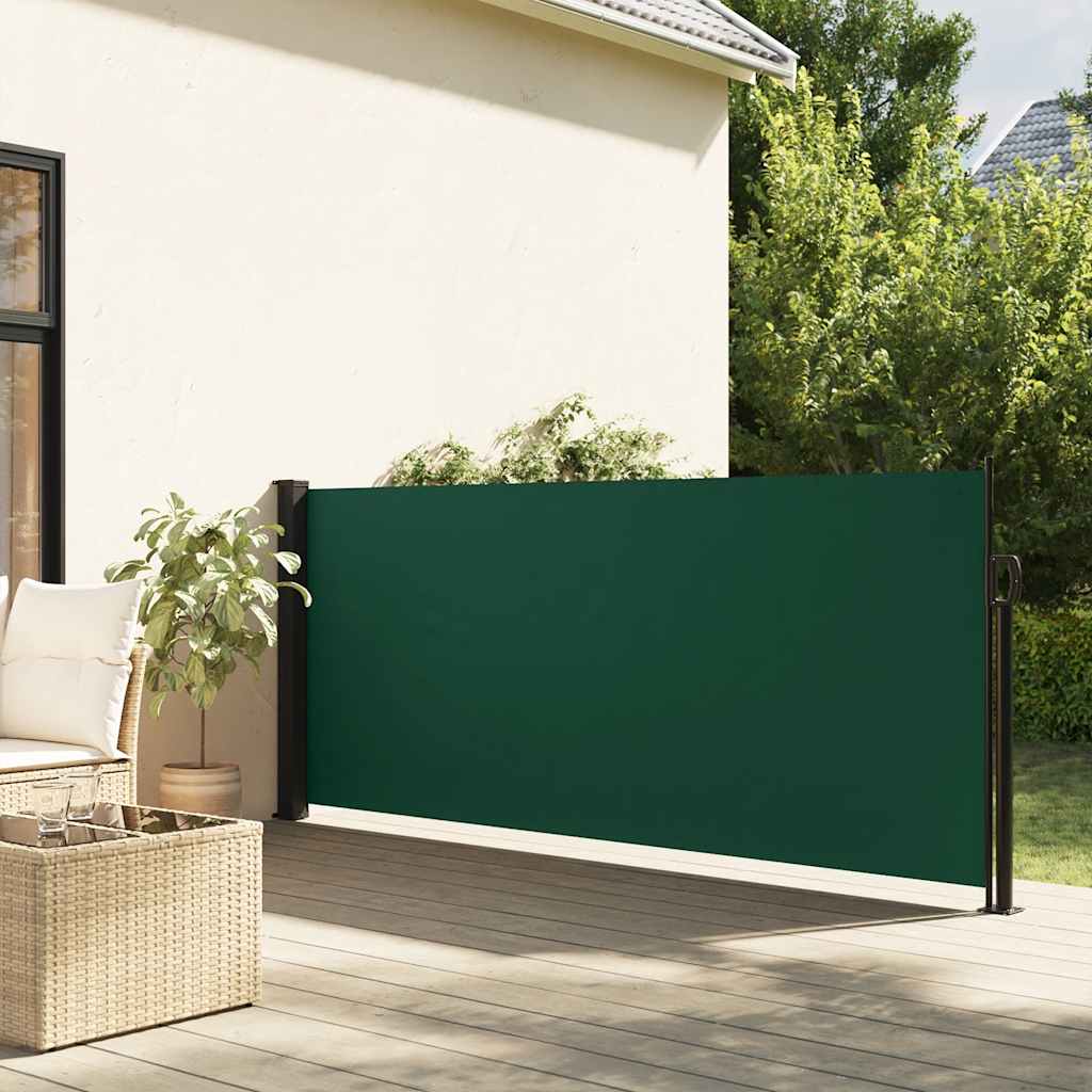 Vidaxx pare-vent extensible 117x300 cm vert foncé