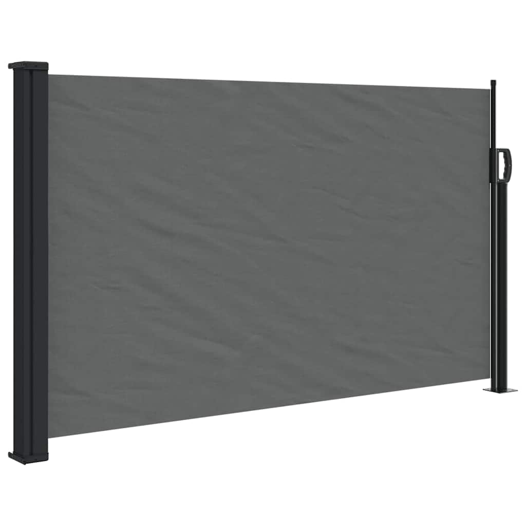 Pare-brise Vidaxl extensible 117x300 cm anthracite -colored