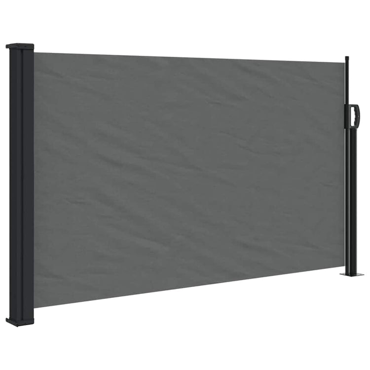 Pare-brise Vidaxl extensible 117x300 cm anthracite -colored