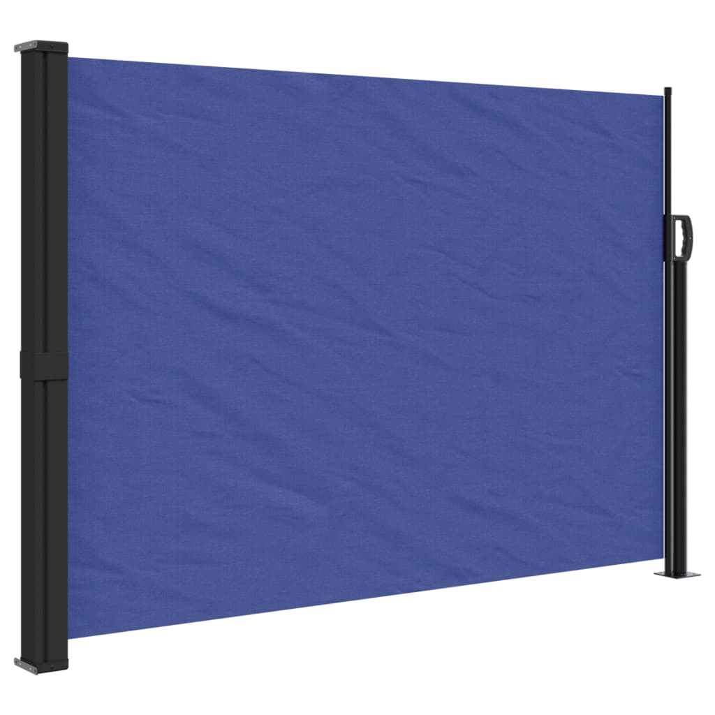 Pare-brise Vidaxl extensible 140x300 cm bleu