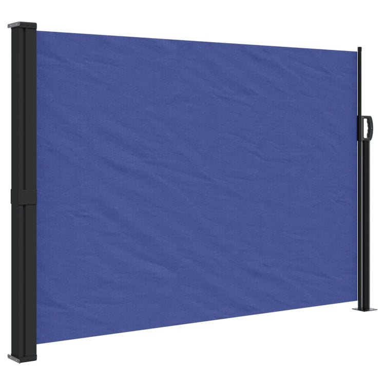 Pare-brise Vidaxl extensible 140x300 cm bleu