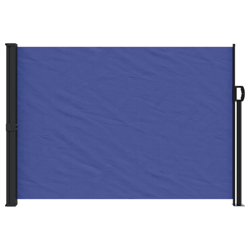 Pare-brise Vidaxl extensible 140x300 cm bleu