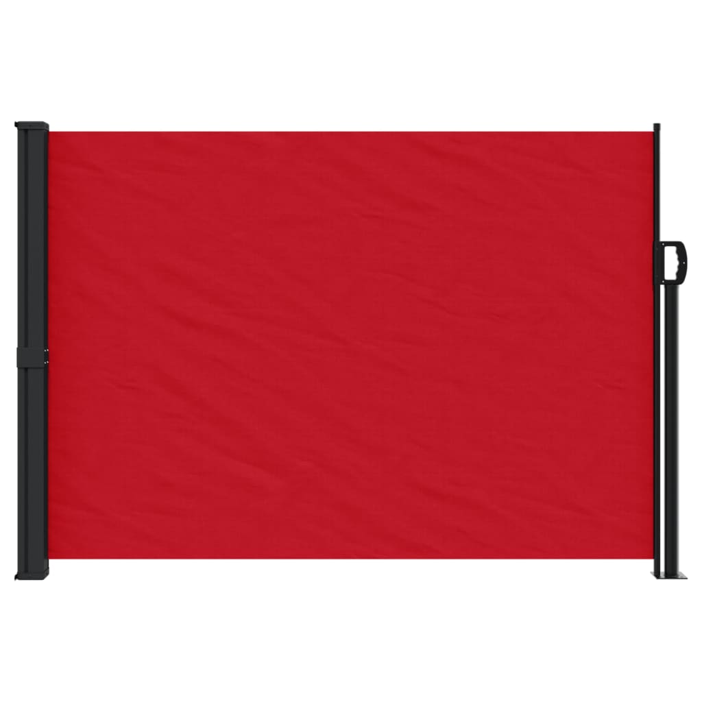 Pare-brise Vidaxl extensible 140x300 cm rouge