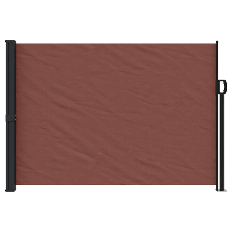Pare-brise Vidaxl extensible 140x300 cm brun