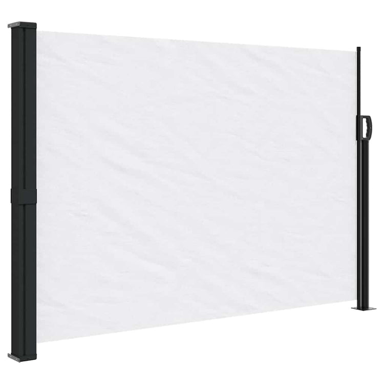 Pare-brise Vidaxl extensible 140x300 cm blanc