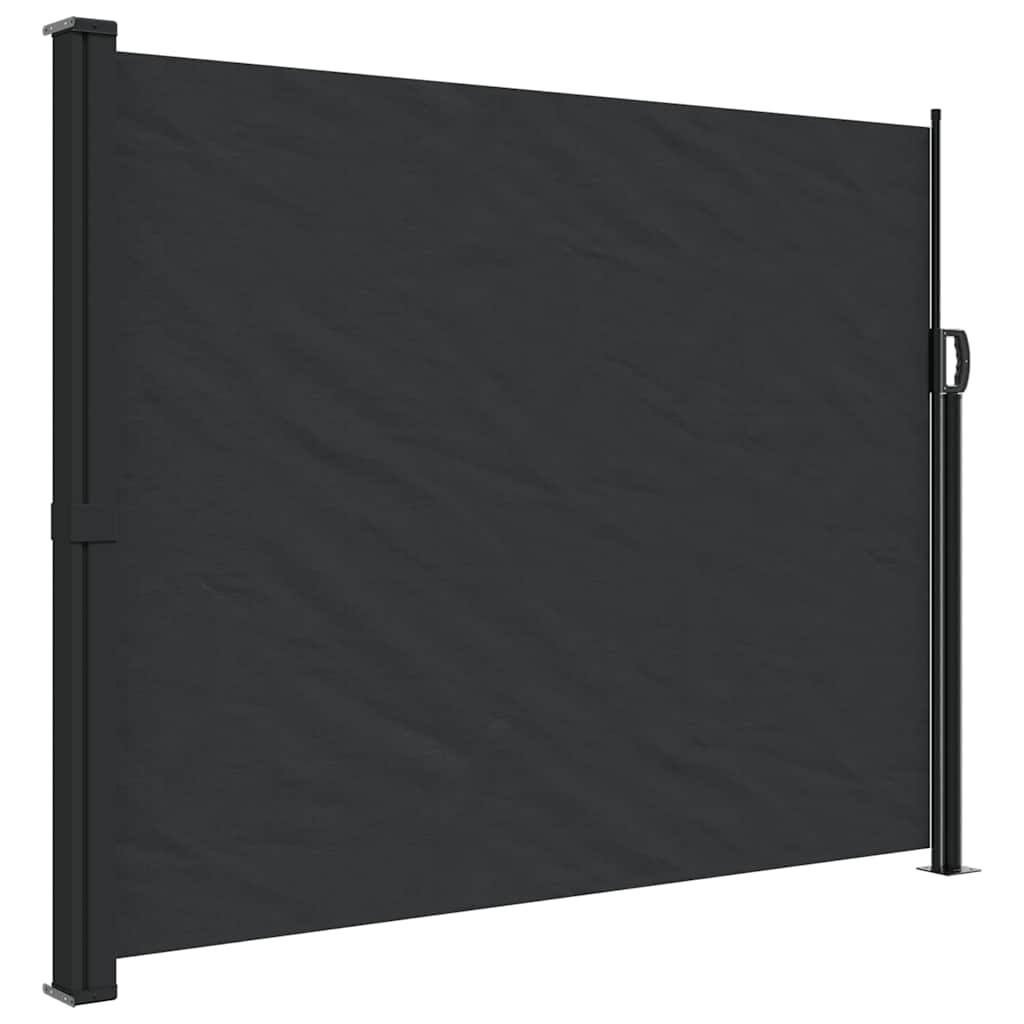 Pare-brise Vidaxl extensible 160x300 cm noir