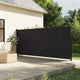 Pare-brise Vidaxl extensible 160x300 cm noir