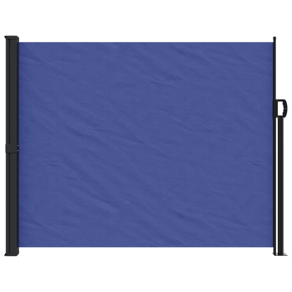 Pare-brise Vidaxl extensible 160x300 cm bleu