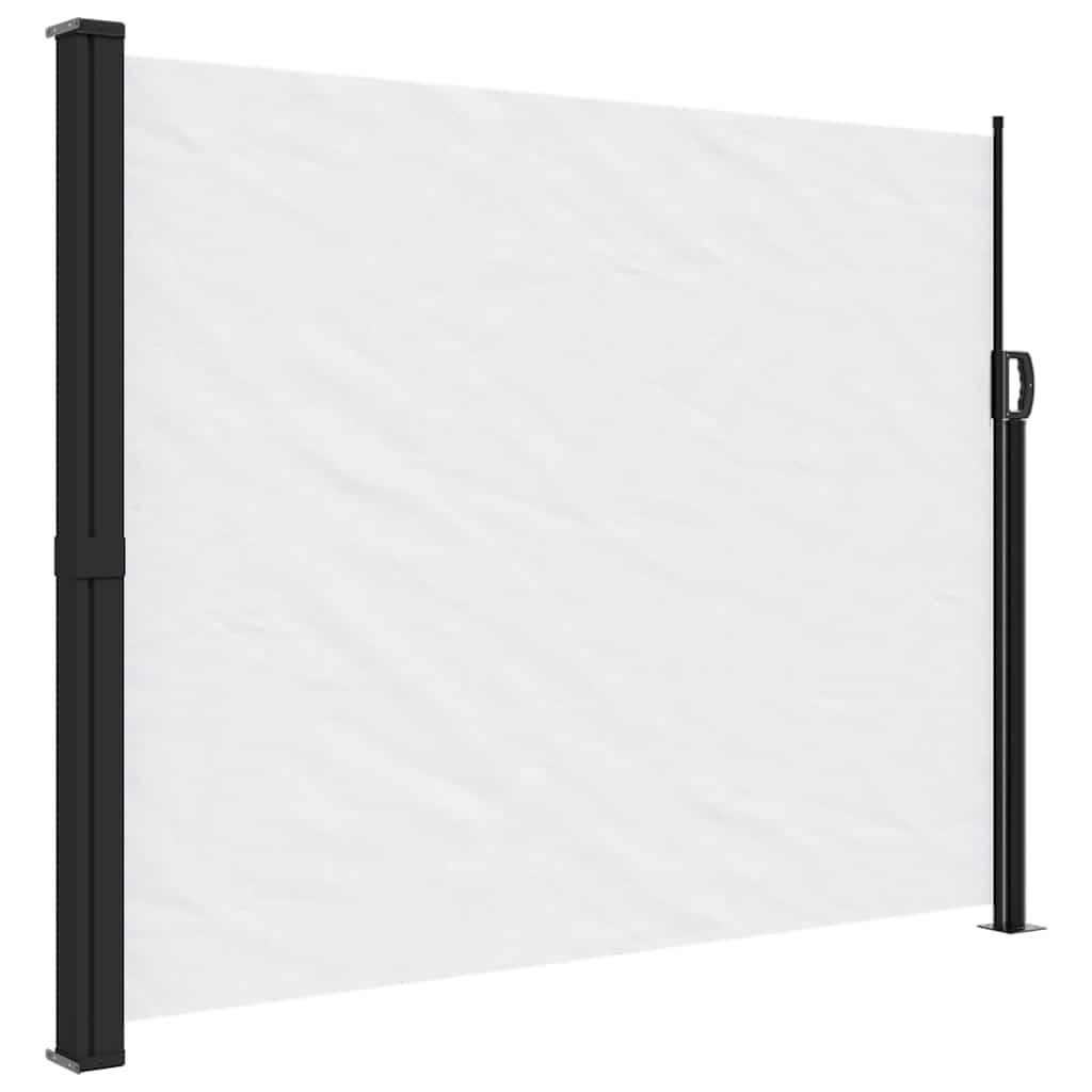 Pare-brise Vidaxl extensible 160x300 cm blanc