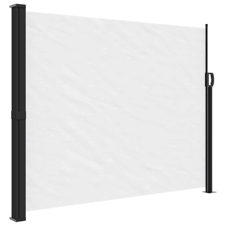 Pare-brise Vidaxl extensible 160x300 cm blanc