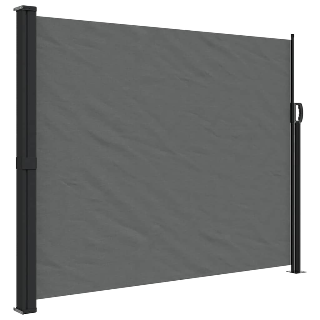 Pare-brise Vidaxl extensible 160x300 cm anthracite -colored