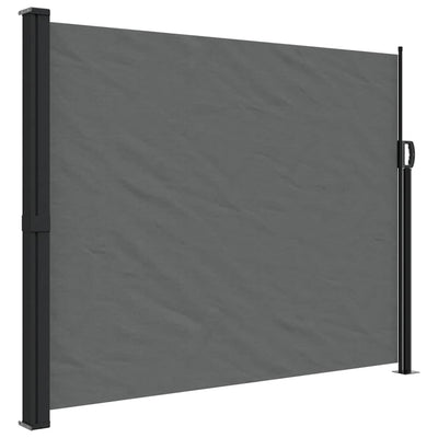Pare-brise Vidaxl extensible 160x300 cm anthracite -colored