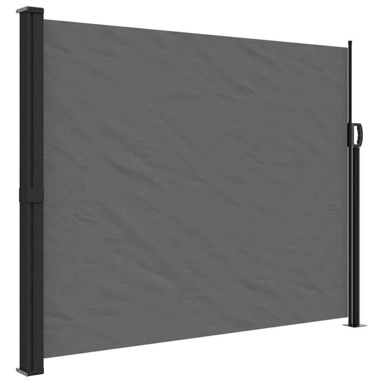 Pare-brise Vidaxl extensible 160x300 cm anthracite -colored