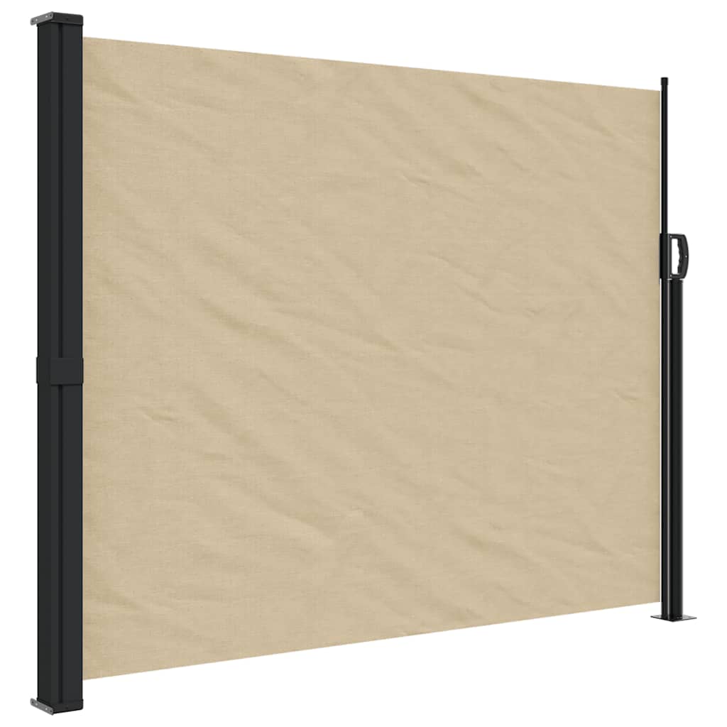 Pare-brise vidaxl rétractable 170x300 cm beige