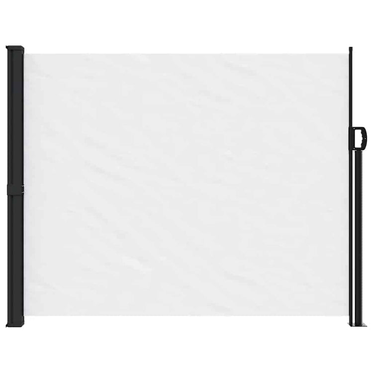 Pare-brise vidaxl rétractable 170x300 cm blanc