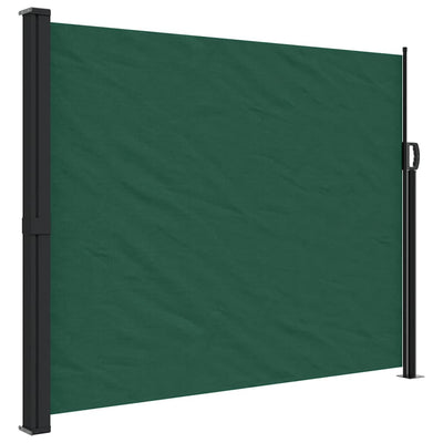 Écran de jardin vidaxl rétractable 170x300 cm vert foncé
