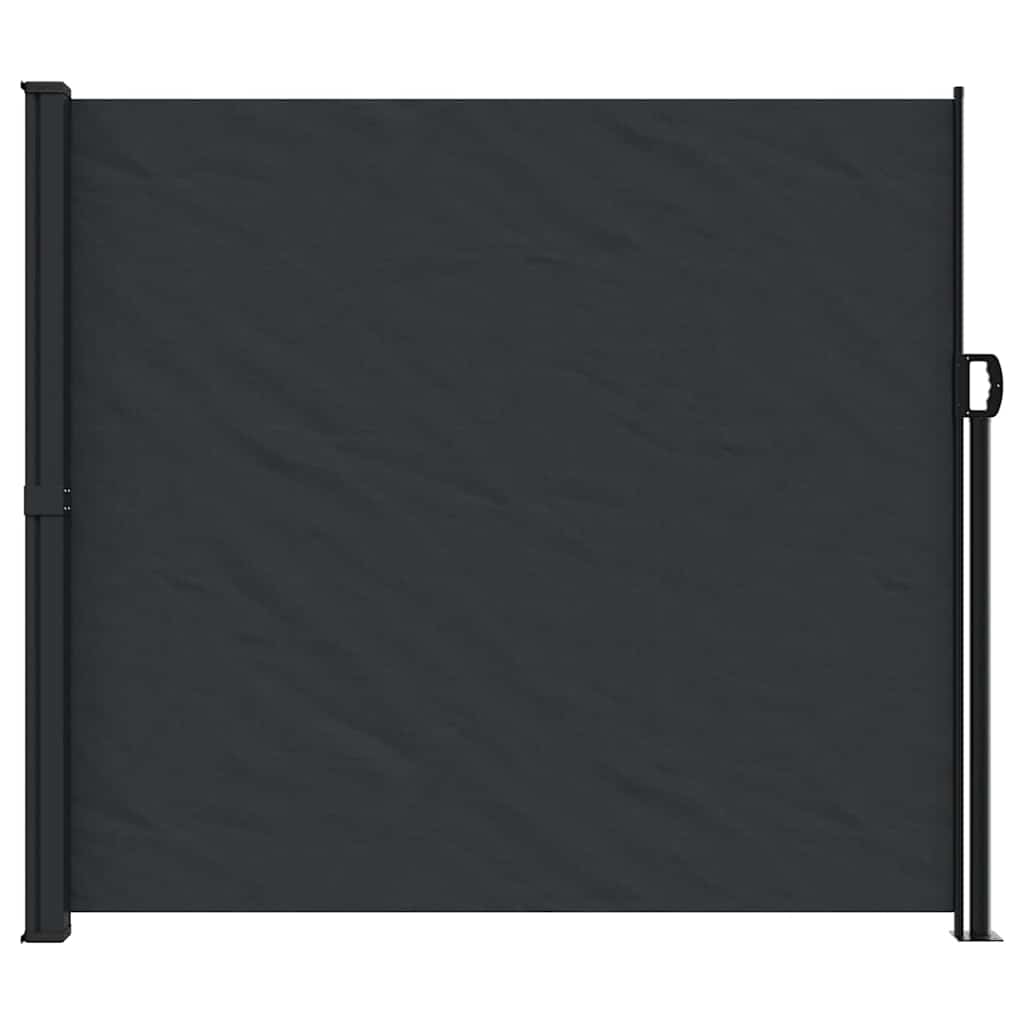 Pare-brise Vidaxl extensible 180x300 cm noir