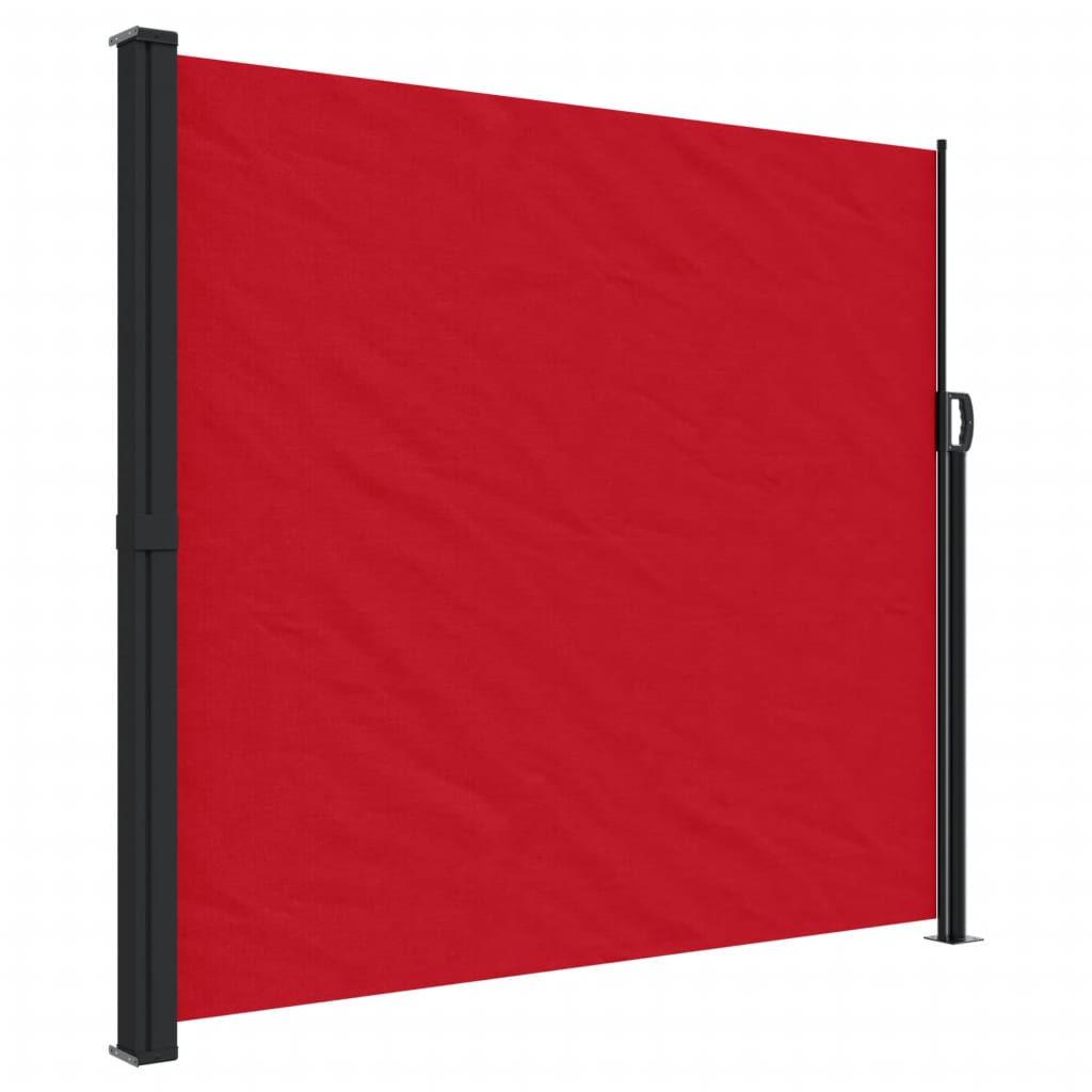 Pare-brise vidaxl extensible 180x300 cm rouge
