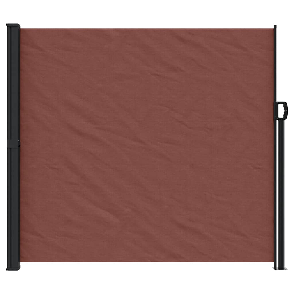 Pare-brise Vidaxl extensible 180x300 cm brun