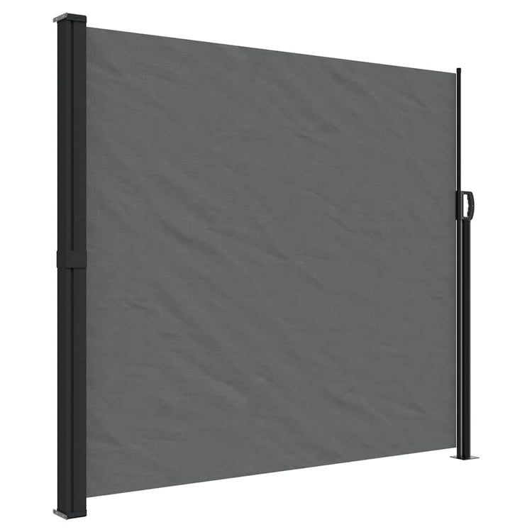 Pare-brise Vidaxl extensible 180x300 cm anthracite -colored