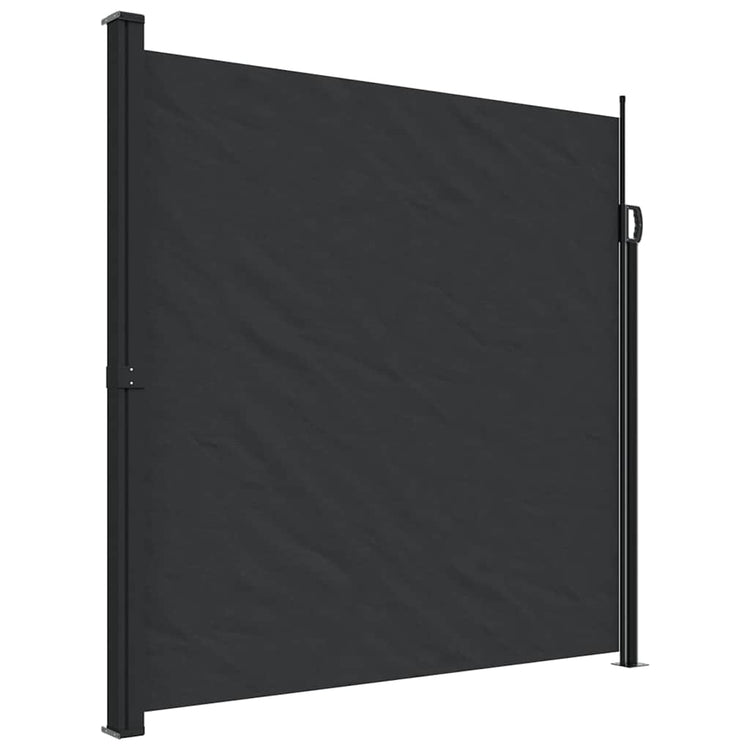 Pare-brise vidaxl extensible 200x300 cm noir