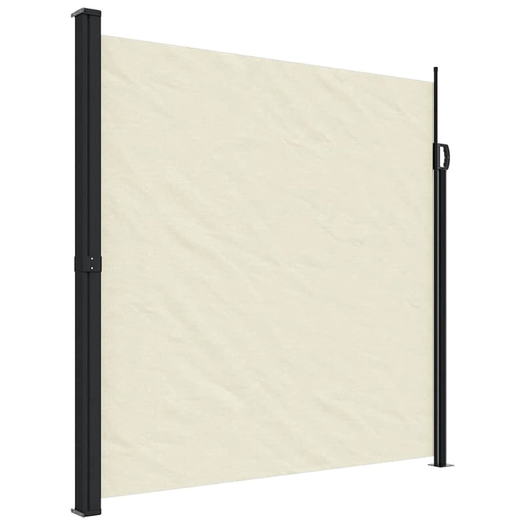 Pare-brise Vidaxl extensible 200x300 cm crème -colored