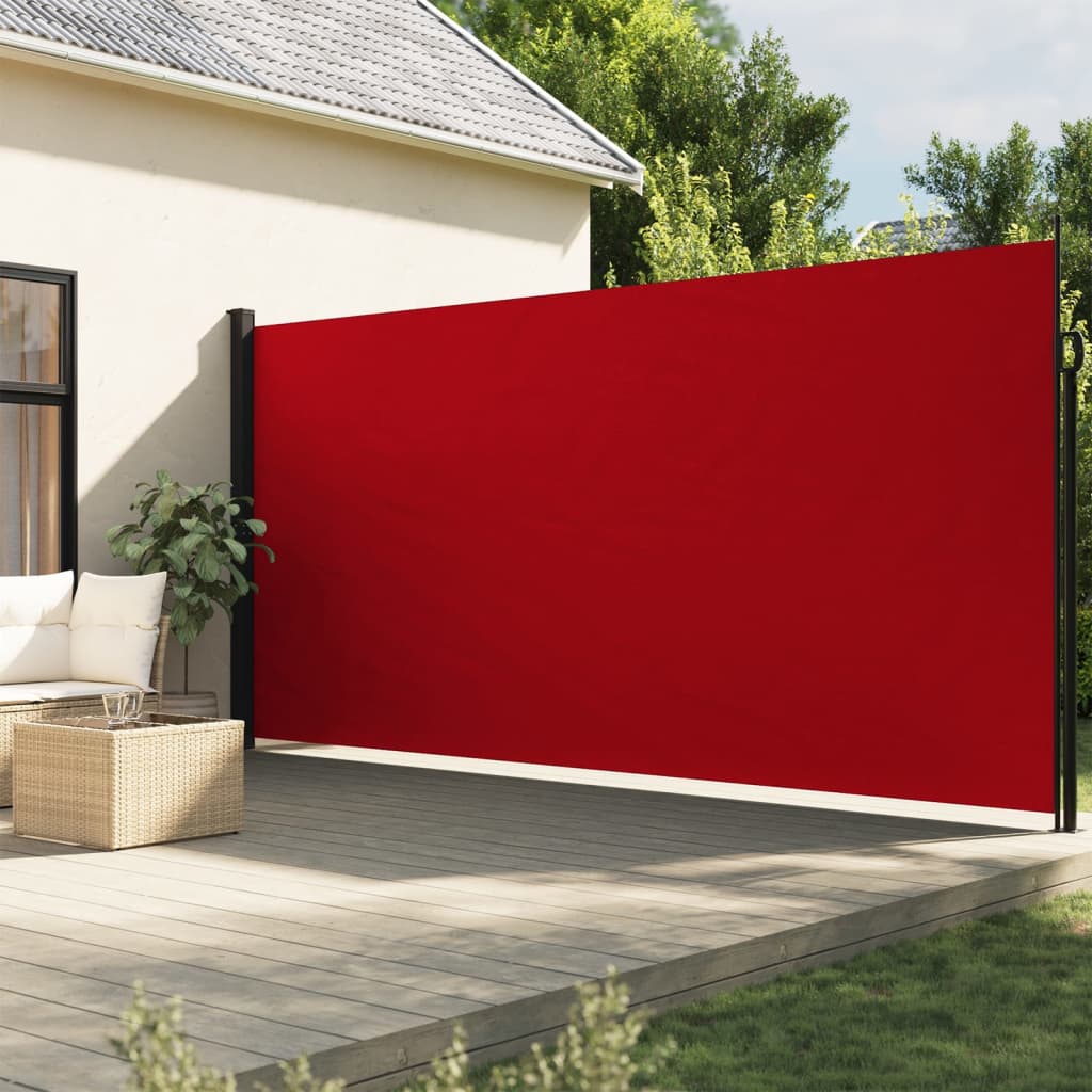 Pare-brise vidaxl extensible 200x300 cm rouge