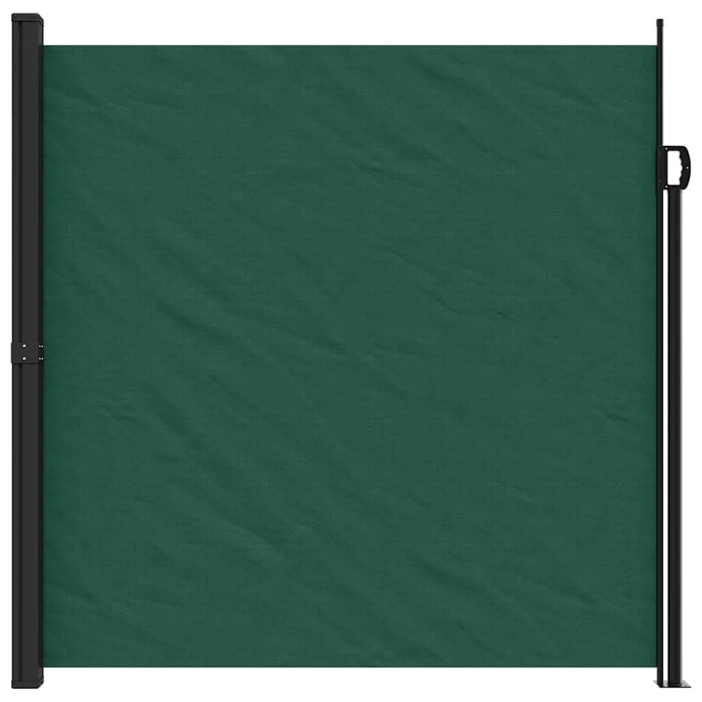 Vidaxx pare-vent extensible 200x300 cm vert foncé