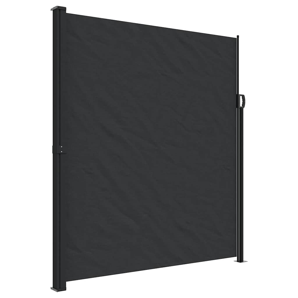 Pare-brise Vidaxl extensible 220x300 cm noir