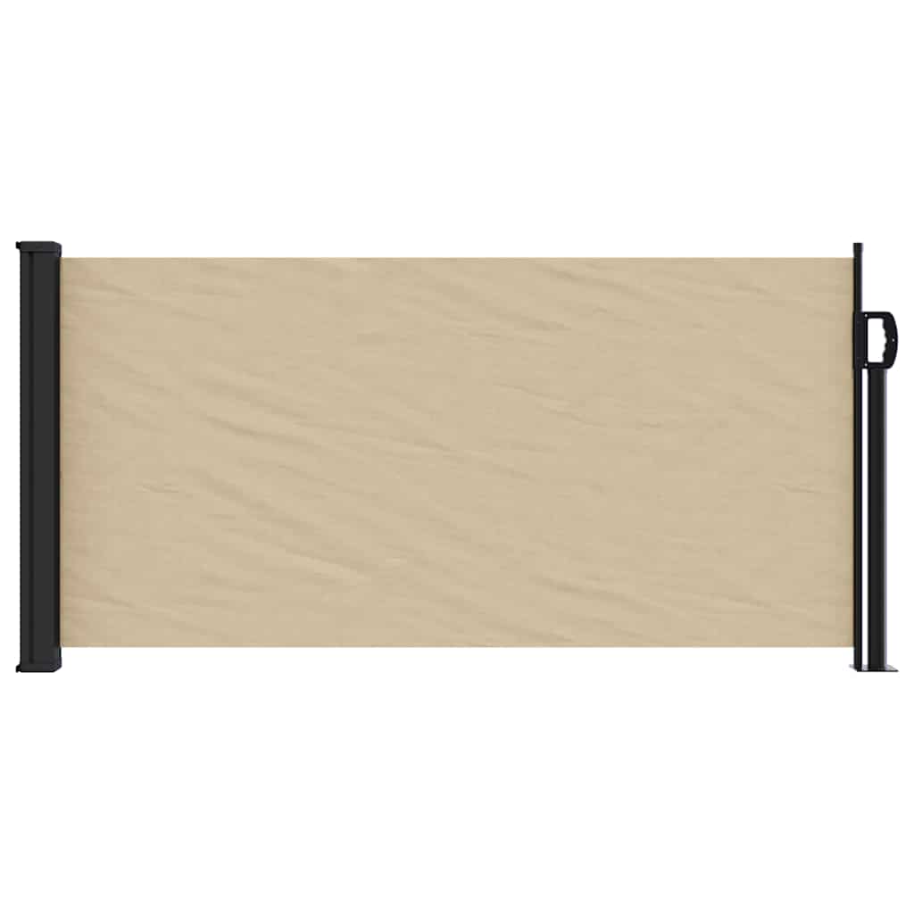Vidaxx pare-vent extensible 100x500 cm beige