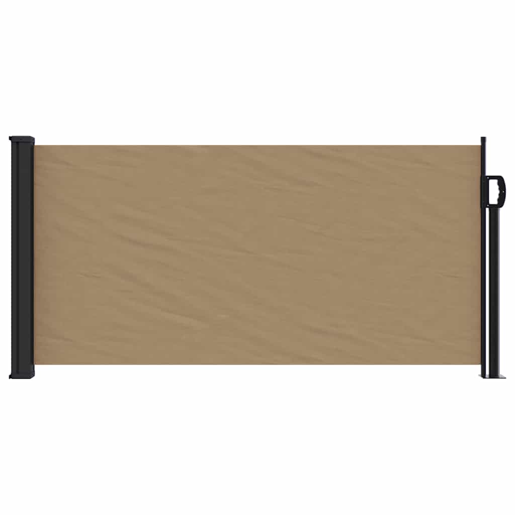 Vidaxx pare-vent extensible 100x500 cm taupe