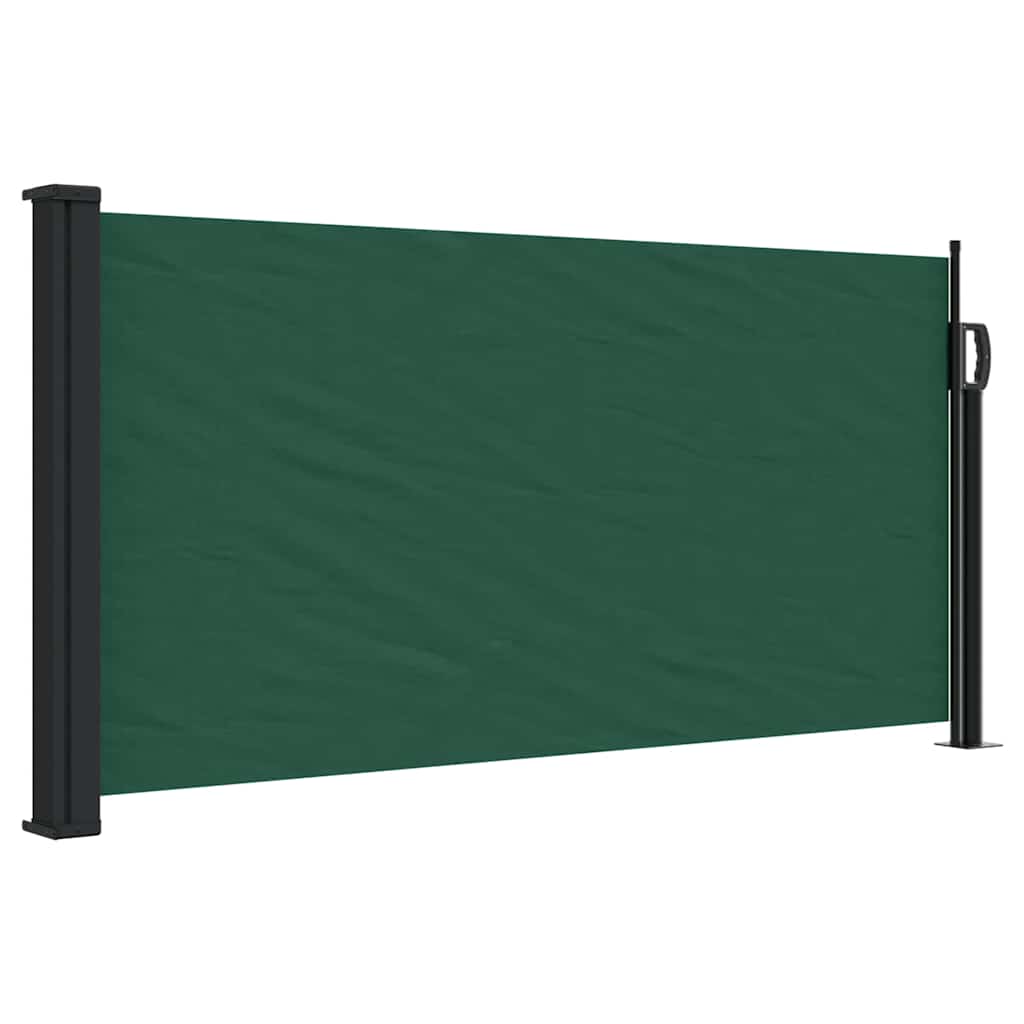Vidaxx pare-vent extensible 100x500 cm vert foncé