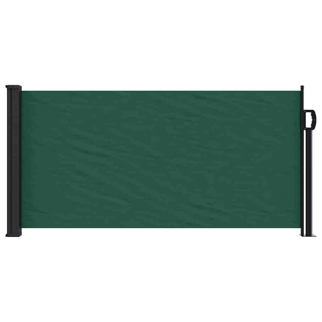 Vidaxx pare-vent extensible 100x500 cm vert foncé