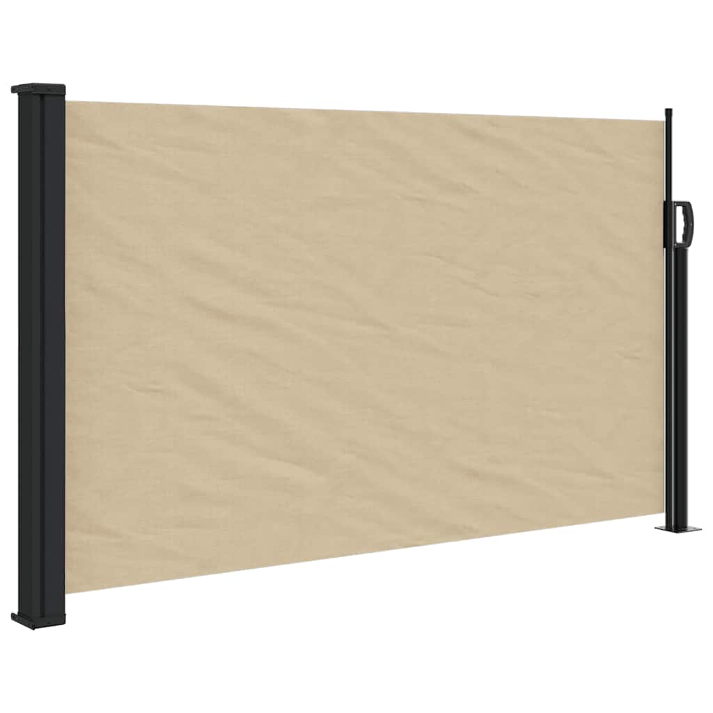 Vidaxx pare-vent extensible 120x500 cm beige
