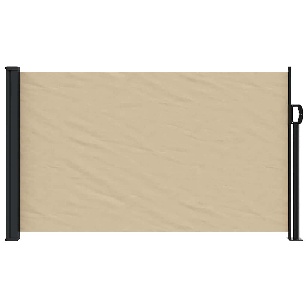 Vidaxx pare-vent extensible 120x500 cm beige