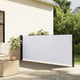 Pare-brise Vidaxl extensible 120x500 cm blanc
