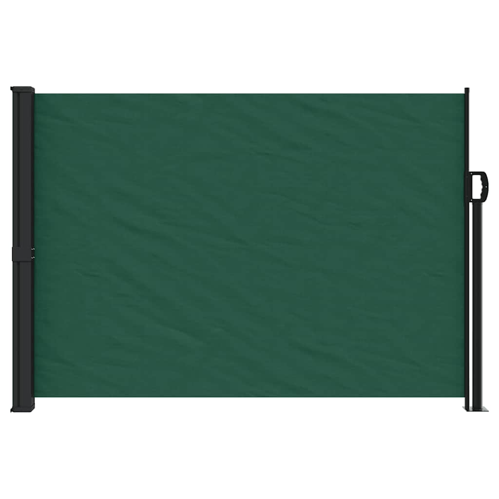 Vidaxx pare-vent extensible 140x500 cm vert foncé