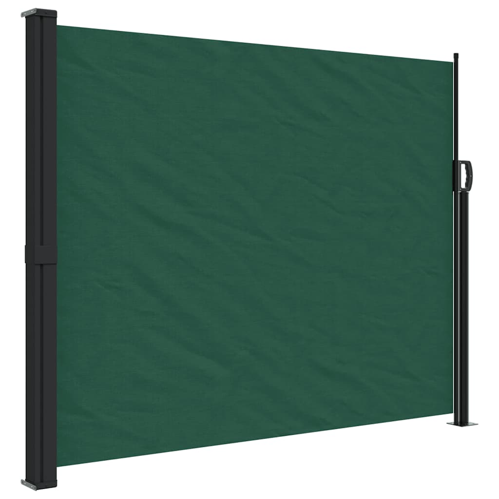 Vidaxx pare-vent extensible 160x500 cm vert foncé