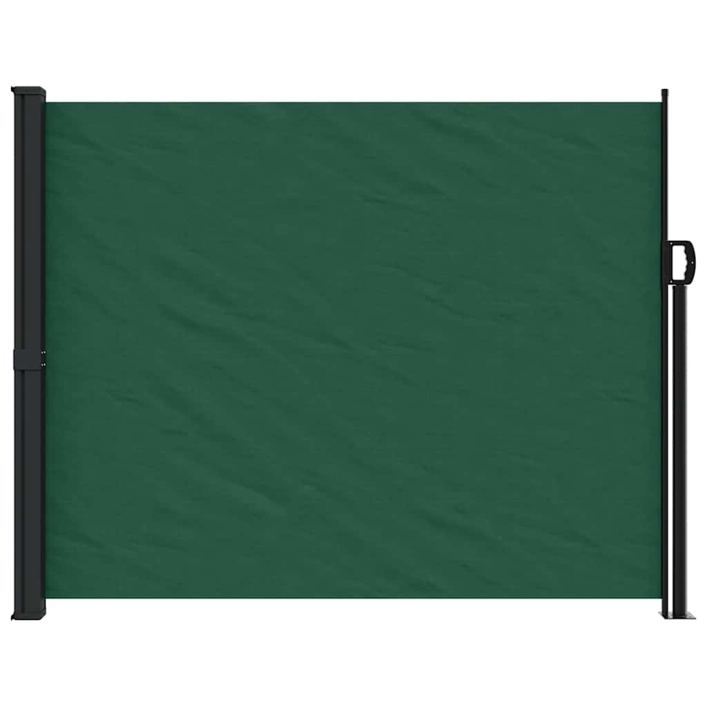 Vidaxx pare-vent extensible 160x500 cm vert foncé
