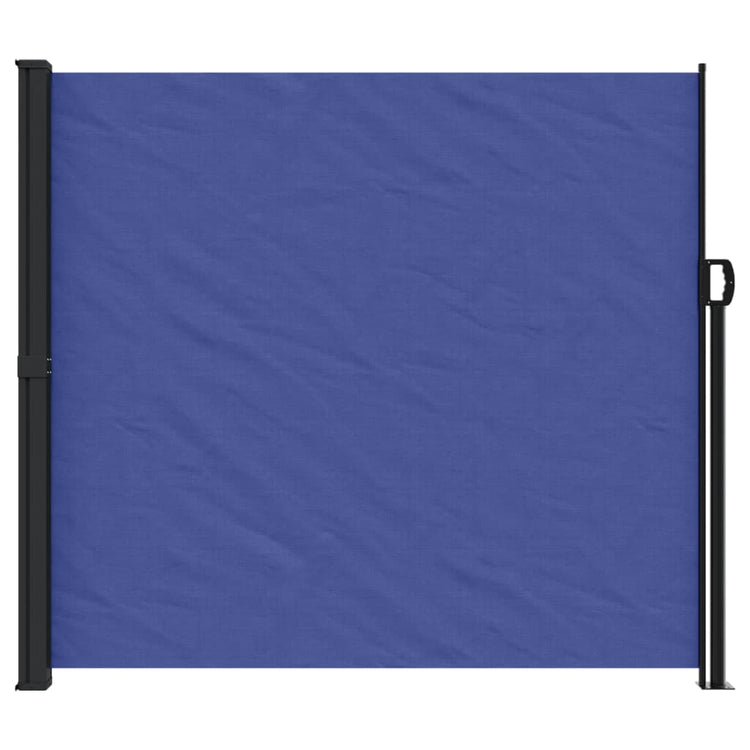 Pare-brise Vidaxl extensible 180x500 cm bleu