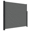 Pare-brise Vidaxl extensible 180x500 cm anthracite -colored