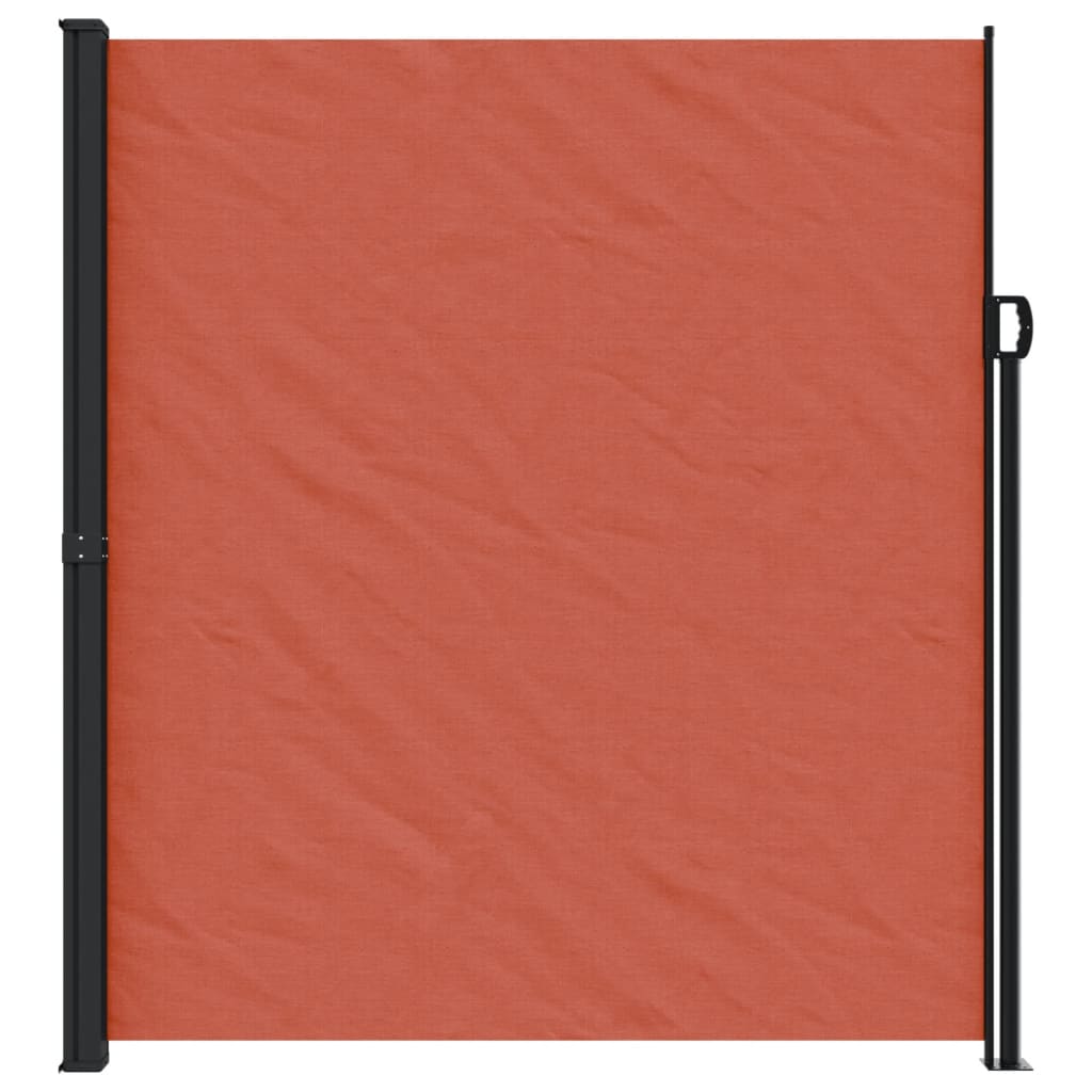Pare-brise Vidaxl extensible 220x500 cm terre casse
