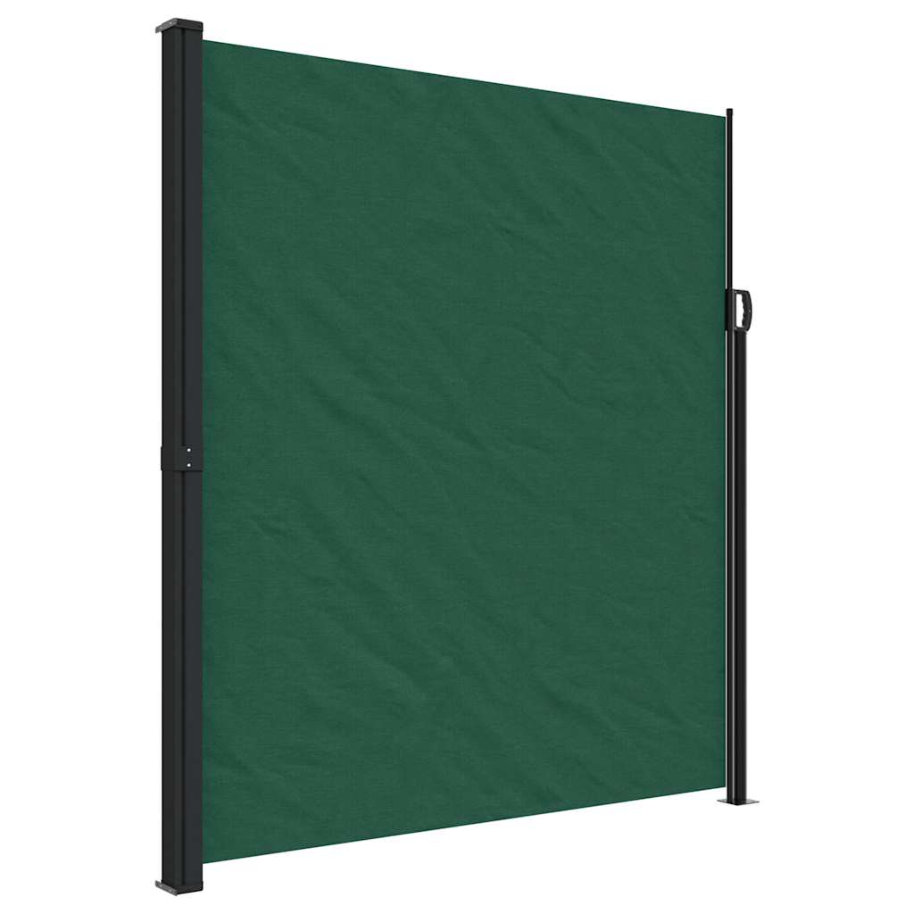 Vidaxx pare-vent extensible 220x500 cm vert foncé