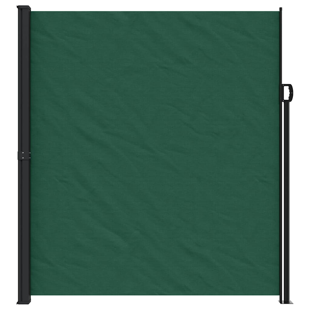Vidaxx pare-vent extensible 220x500 cm vert foncé